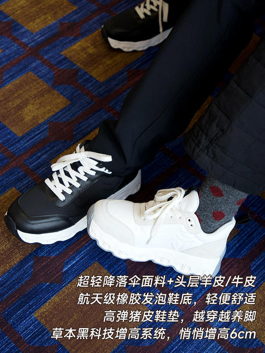 【好看到犯规的爱马家同款猪鼻子情侣休闲鞋】 72小时内发货 头层牛皮+头层羊皮双料组合  独家定制纱丁三防材质  上脚透气不闷  高弹猪皮鞋垫光脚穿也没压力  活力减龄~ 商品图3