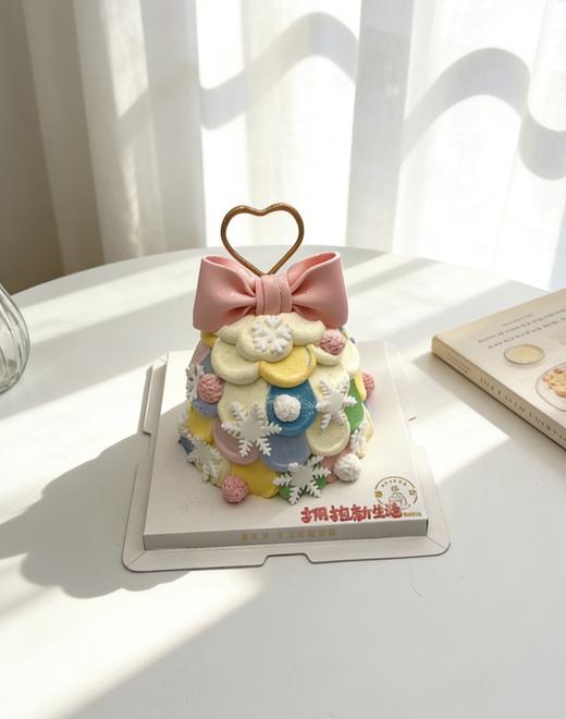 【臻品系列】---【翻糖蝴蝶结彩色塔】 商品图2