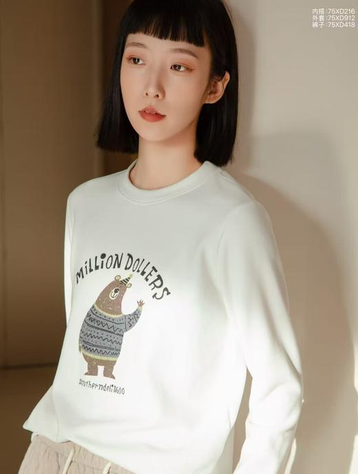 【网上年货节】【XY遐逸】B4F | 圆领印花T恤 商品图1