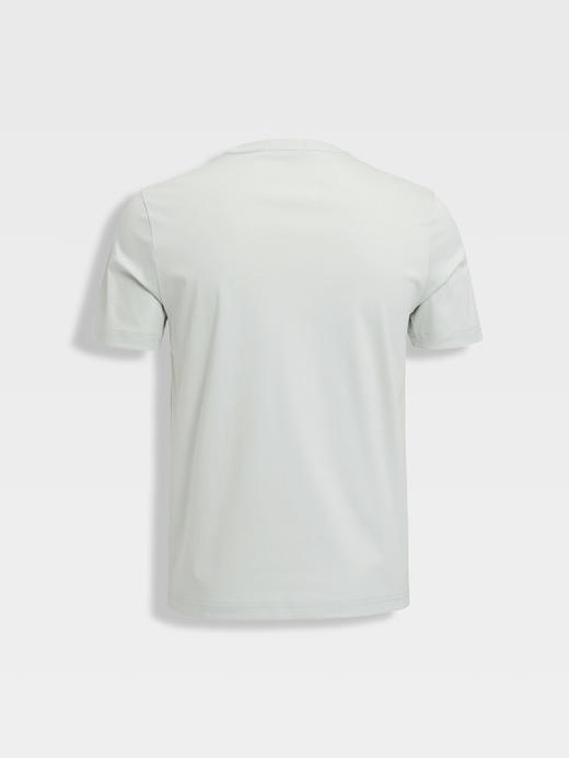 callisto浅绿液氨棉logoT恤 商品图1