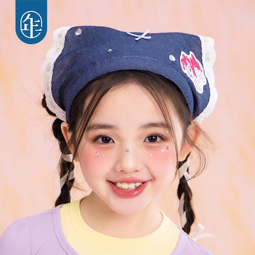 【小马宝莉三角巾发箍】小马宝莉联名年衣儿童女孩发饰头箍卡通风N9261019P01年衣 商品图5