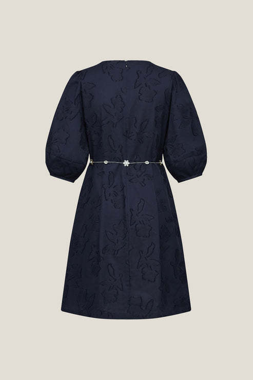 G2000女装FW25商场同款七分袖连衣裙59233032 商品图2