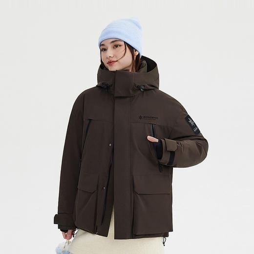 波司登2025新款冬季羽绒服男女同款冰雪运动保暖滑雪连帽防风御寒 商品图3