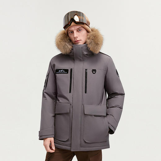 【加厚东北特供】波司登极寒90鹅绒25冬季新款女户外防风保暖毛领 商品图3