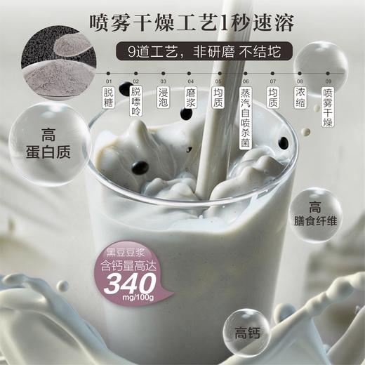 【超浓口感】吾糖安安 0糖低嘌呤黑豆全豆豆浆粉 20g*12袋/盒 真空浓缩工艺 商品图0