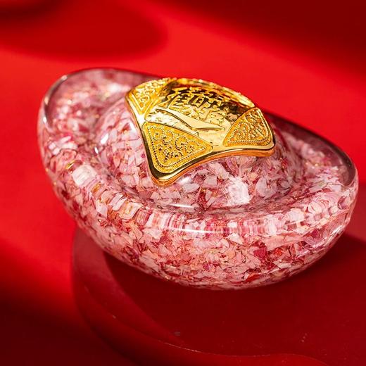 朱炳仁铜「有钱系列」摆件，【马头预售15天】，【以下现货】金元宝、碎钞元宝、有钱柿、小葫芦，高级感十足，寓意美好，祝愿马年大吉 商品图10