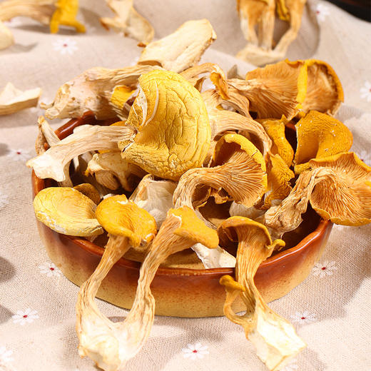 在菌屋 云南头茬鸡油菌干货70g*2袋 干净无沙 菌味十足 煲汤搭档 商品图1