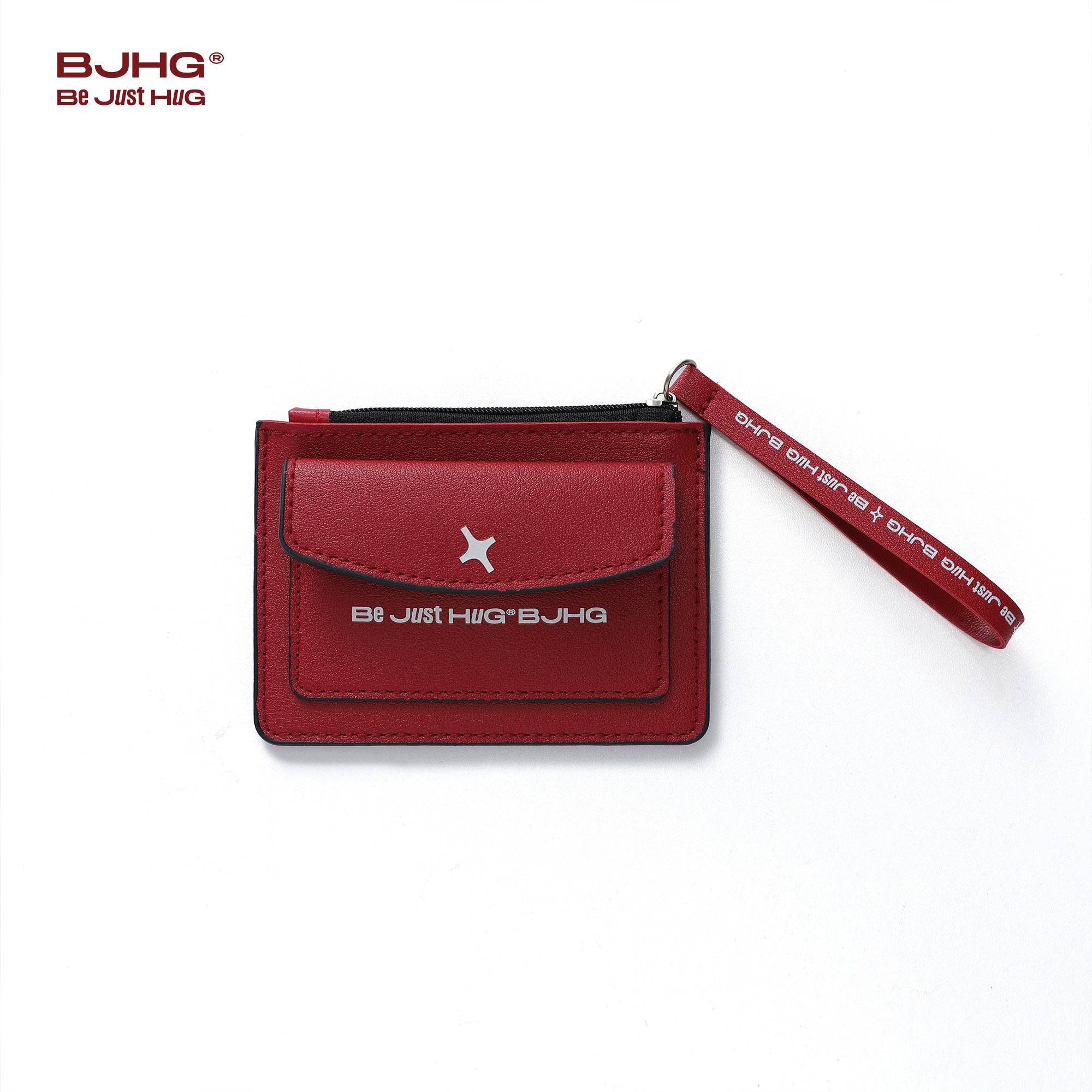 BJHG不计后果复古皮质卡包趣味潮流高级感日常小巧便携拉链零钱包