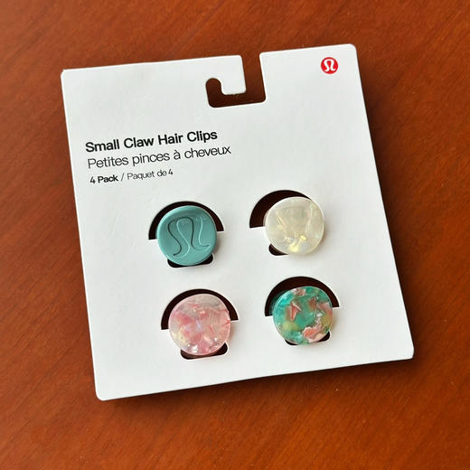 lu刘海夹 迷你醋酸小抓夹碎发夹四个 商品图6