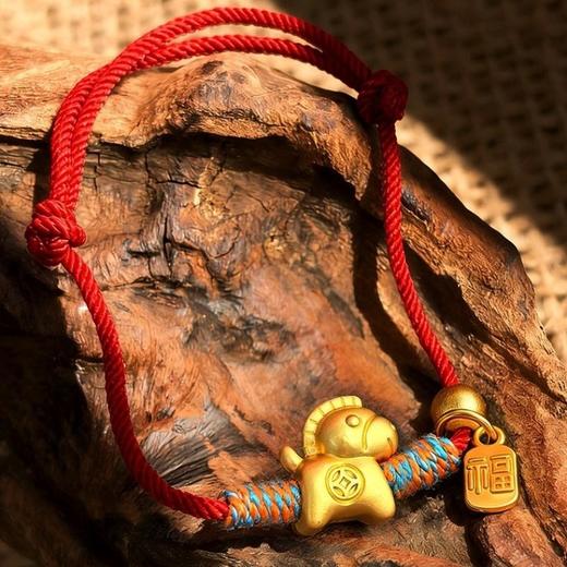 【福气满满 中国金楼匠心打造】2026马年本命手串（福气满满 马上发财 自带“好运Buff” 手串合集） 商品图4