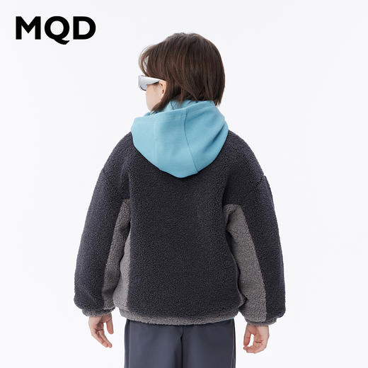 【秒2】【MQD】男童潮酷撞色拼接休闲时尚立领外套 商品图4
