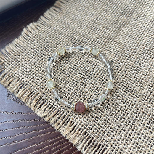 天然草莓水晶手串-纪念日百货门店同款169150493 商品图4