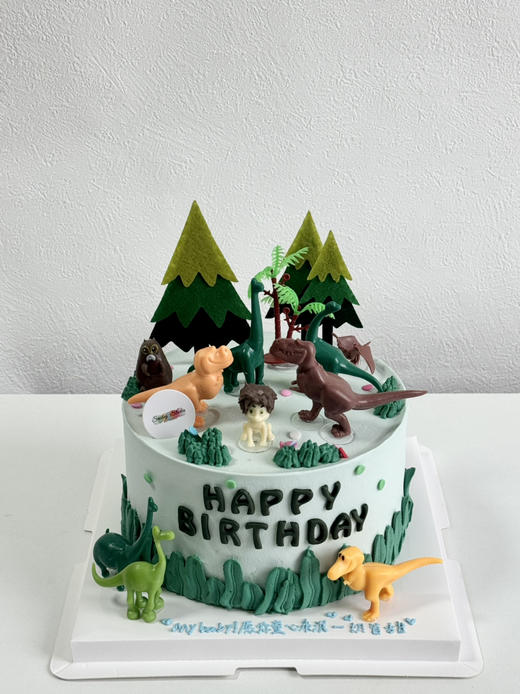主题奶油蛋糕 | 鲜果原味奶油 - 恐龙森林 商品图0