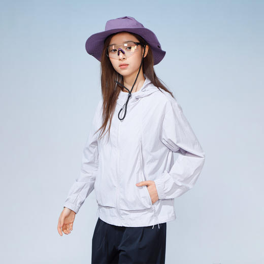 基本款冰感50+防晒外套宽松女款休闲连帽外套-纪念日百货门店同款169393735 商品图2