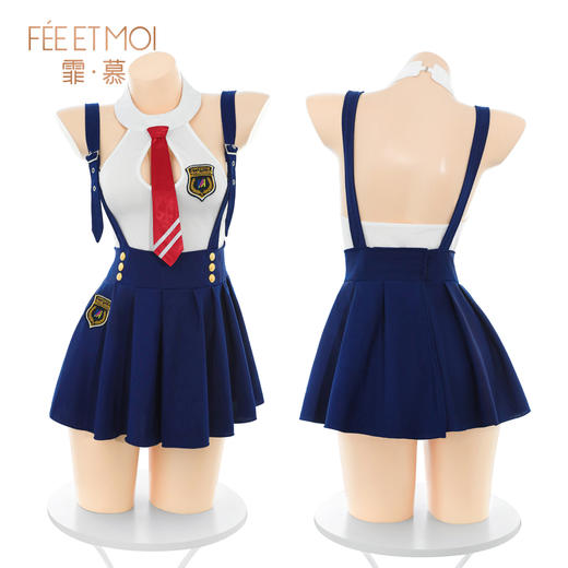 霏慕 背带两穿免脱JK制服6408 商品图10