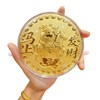 六鑫珠宝 足金999黄金大饼马上发财520平安喜乐金饼 商品缩略图7