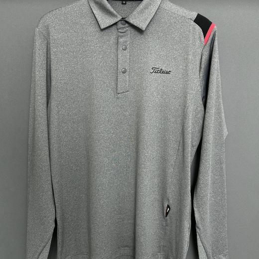 高尔夫服装新款秋冬男女时尚情侣装透气吸汗速干休闲户外运动球衣 商品图0