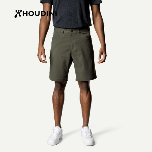 HOUDINI胡丁尼 Dock Shorts 码头 男款户外弹力透气速干短裤290864/860079 商品图7