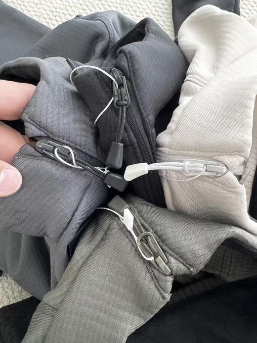 【ss1】男子户外立领保暖速干徒步长袖抓绒T恤！！ 商品图2