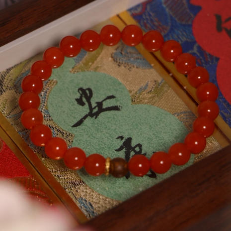 南红玛瑙手串 7-8mm 新年氛围感 商品图3