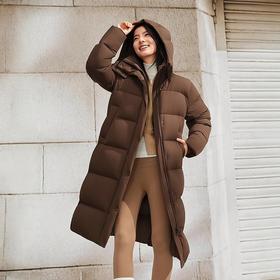 波司登2025新款冬季羽绒服女士长款宽松保暖亲肤抗皱舒适生活2.0