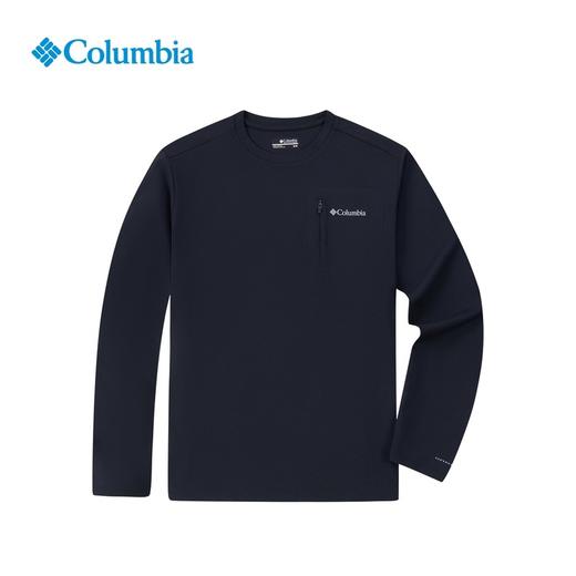 哥伦比亚穿行系列-男式净色休闲长袖T恤AE5310 商品图0