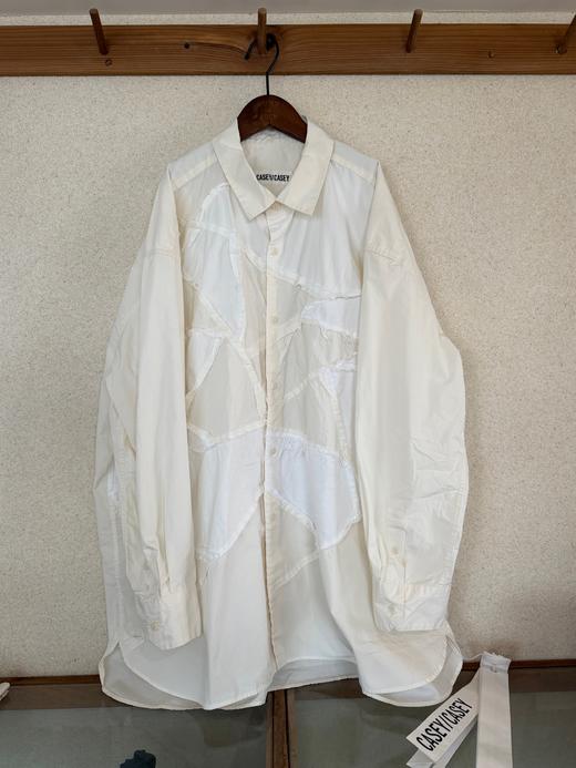 CaseyCasey限量款多工艺拼布衬衣 商品图14