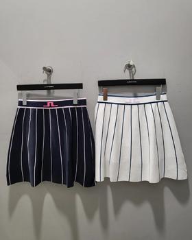 JL家夏季新款条纹针织短裙，韩版新季限定色~W822035-9/38