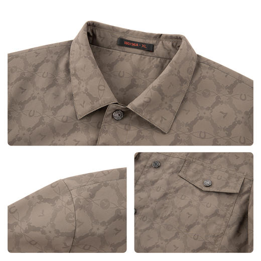 【新年系列】柒牌男士茄克衫2026春季新款时尚男款休闲潮流外套130K70580 商品图3