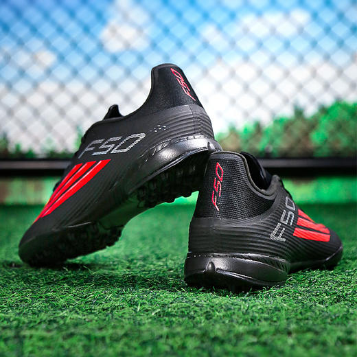 小李子ADIDAS阿迪达斯 F50 中端TF碎钉成人足球鞋男JR8977 商品图4
