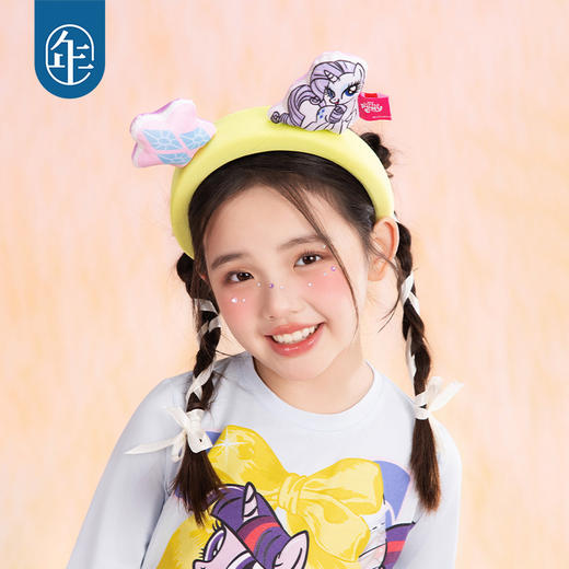 【小马宝莉异形发箍】小马宝莉联名年衣儿童女孩卡通可爱发饰头箍N9261032P01年衣 商品图4