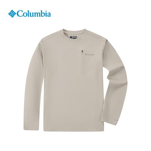 哥伦比亚穿行系列-男式净色休闲长袖T恤AE5310 商品图1