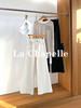 专柜实拍【拉腿神裤】拉夏贝尔/La Chapelle莱赛尔+棉！弹力舒适通勤百搭高腰显瘦牛仔微喇裤 商品缩略图0