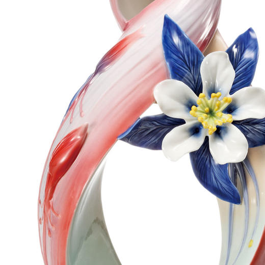 【彼达思】法蓝瓷幻彩仙子花瓶 商品图2