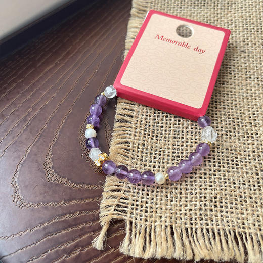 韩系紫色气质手串-纪念日百货门店同款169150590 商品图3