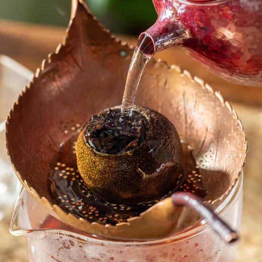 得幸造物六堡小青柑| 2025年天马圈枝·生晒小青柑+8年陈·1芽1叶特级六堡茶 商品图1