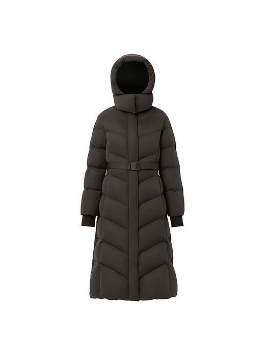 【波司登高级产品线AREAL】2025新款羽绒服女加厚鹅绒连帽长款 商品图1