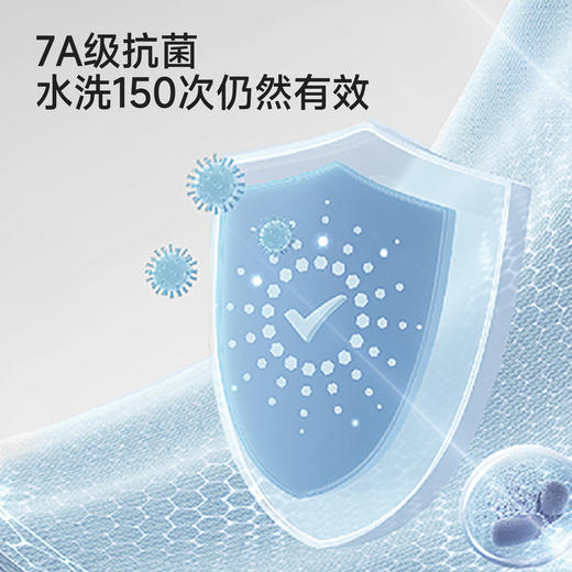 英氏儿童T恤男童夏季凉感抑菌短袖T恤POLO衫翻领学院休闲百搭上衣 商品图3