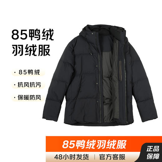 占姆士2025新款男士羽绒服加厚冬季防寒外套 商品图0