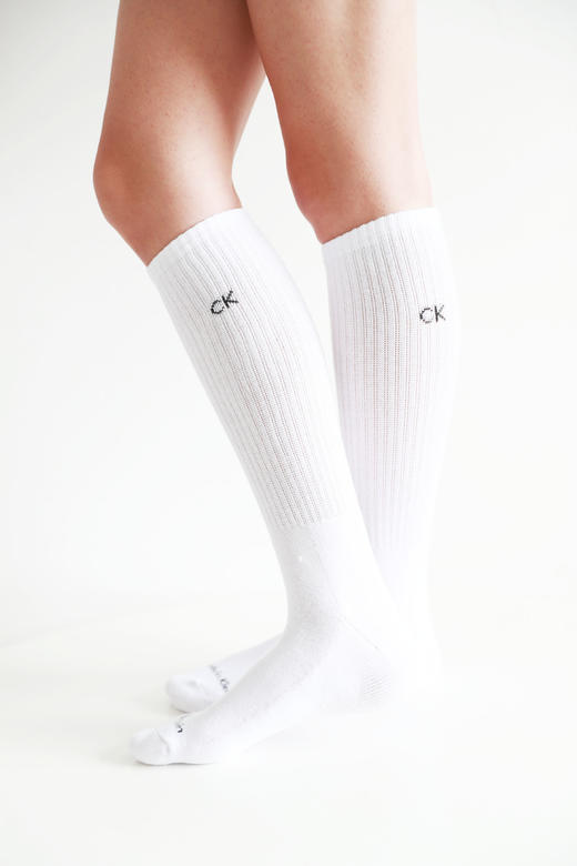 软支撑毛巾底袜子，一卡6双装。松弛感中筒全棉透气运动袜E012758 商品图11