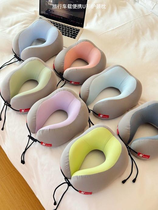 记忆棉u型枕旅行护颈枕飞机睡觉枕头脖枕颈椎脖子靠枕便携u形枕 商品图0
