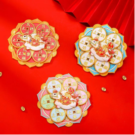 【马上转运·冰箱贴】2026马年文创 新年装饰冰箱贴  创意十足  马上有钱