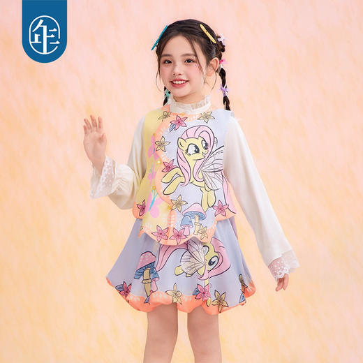 小马宝莉联名年衣童装马甲2026春季新款女孩小马宝莉马甲N1261007A05 商品图5