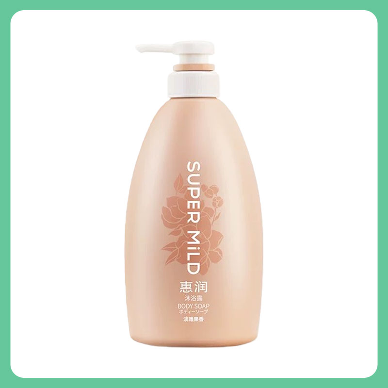 资生堂惠润沐浴露 持久留香保湿滋润 淡雅果味香 590ml【一般贸易仓发货】