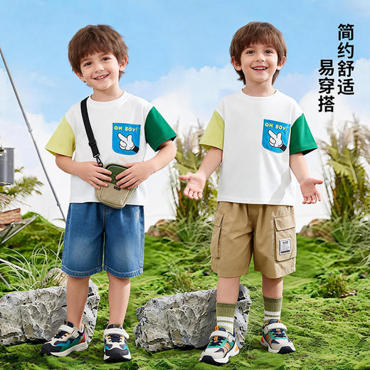 迪士尼男童短袖T恤ZD2FS003 商品图4