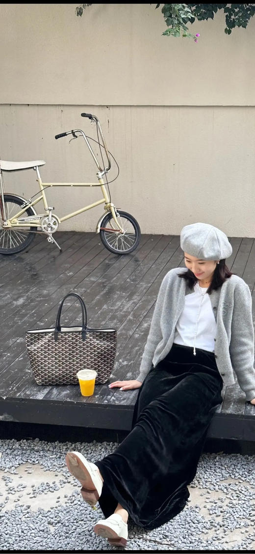 戈雅 Artois 老花 黑色 单肩包 商品图2