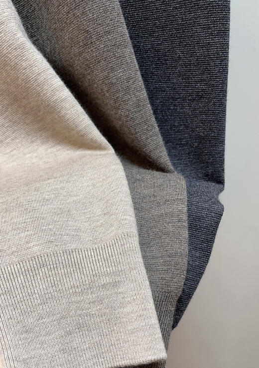 128-1 渠道圆正 松弛优雅高级 小禾女士三色半拉链帽衫 商品图10