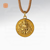玺匠金铺《黄财神吊坠》足金9999 黄金吊坠挂件礼物 商品缩略图5