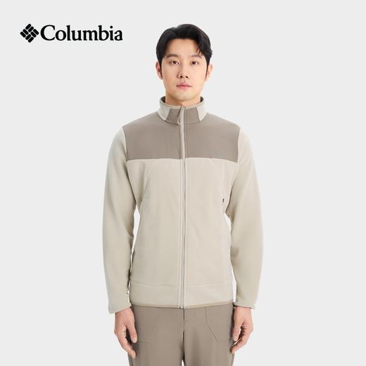 哥伦比亚穿行系列-男式休闲立领抓绒外套AE3727 商品图0