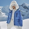 波司登极寒90鹅绒户外2025新款冬羽绒服女短连帽宽松蓄热科技保暖 商品缩略图3